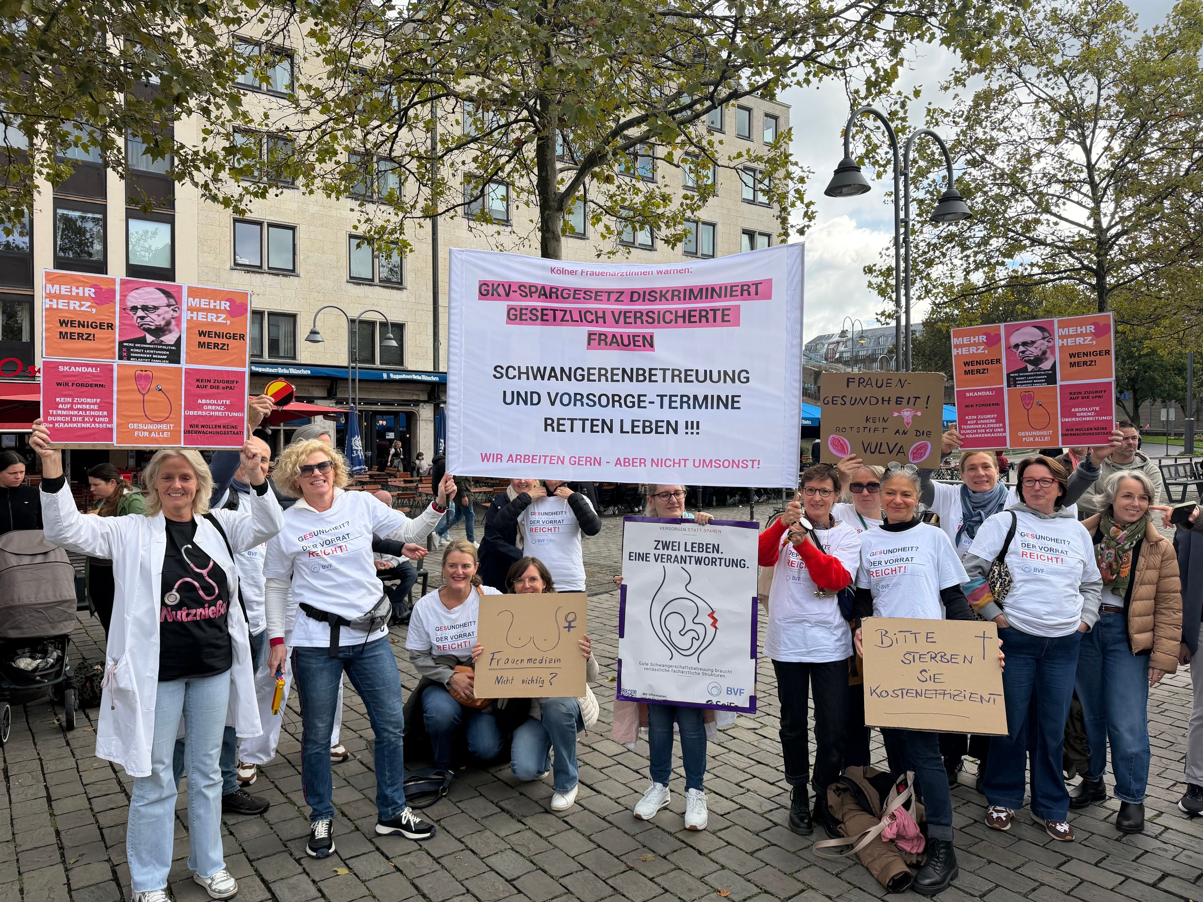 Eröffnung Gesundheitsdemo Heumarkt