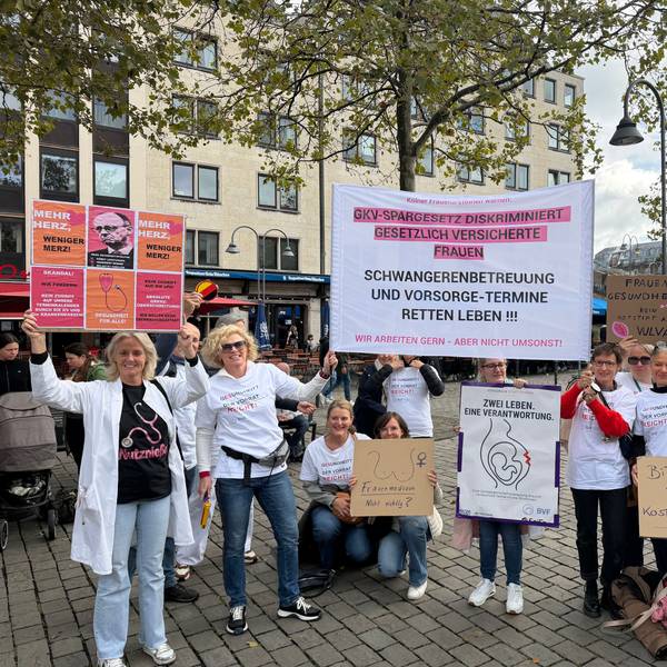 Eröffnung Gesundheitsdemo Heumarkt