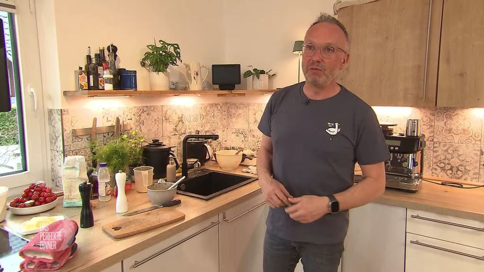 Andreas kocht mit Leidenschaft, da muss es ja gut werden.
 (Bild: RTL)