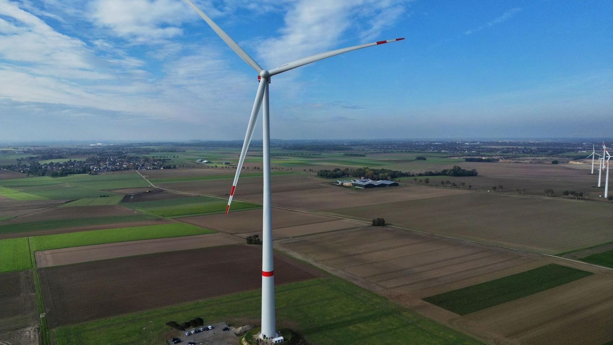 250 Meter hohes Windrad bei Erkelenz