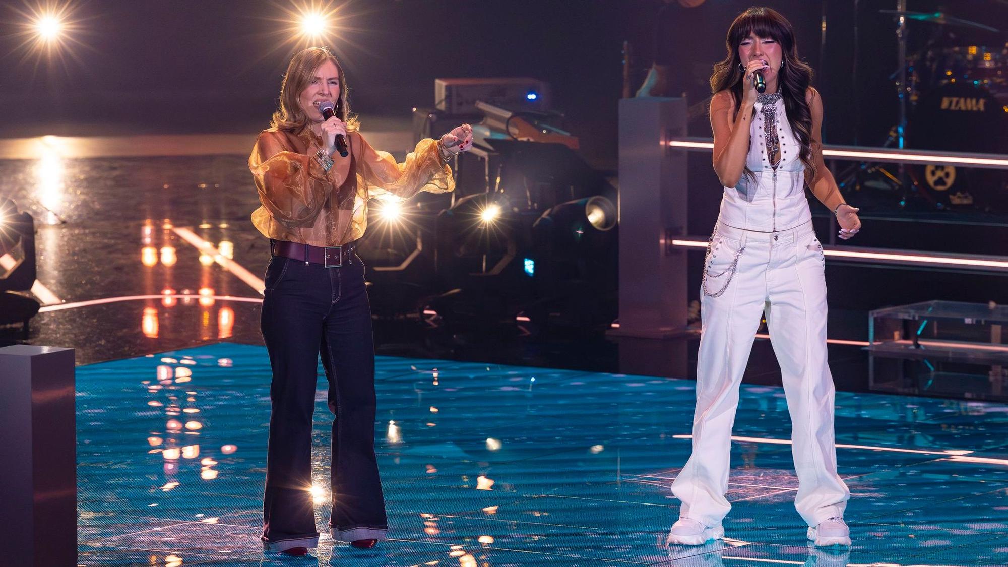 Marika aus Leverkusen (l.) ist am Freitag, 23. Oktober, bei den Battles von „The Voice of Germany“ zu sehen.