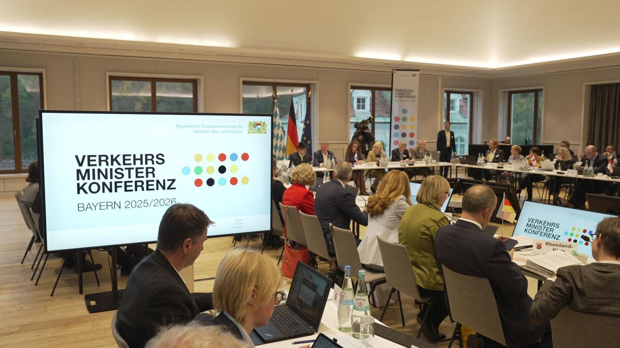 Auftakt der zweitägigen Verkehrsministerkonferenz