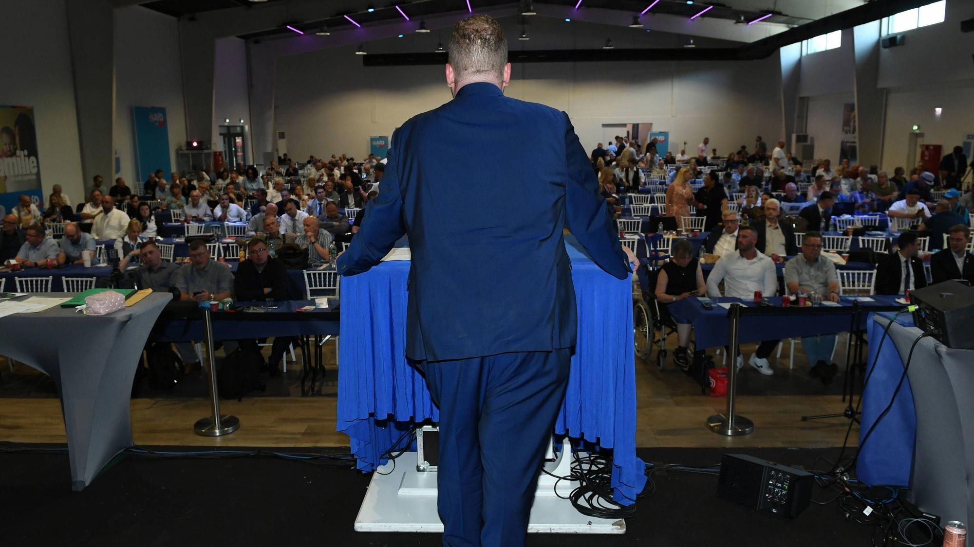 Listenaufstellung der AfD NRW im Juli in Marl