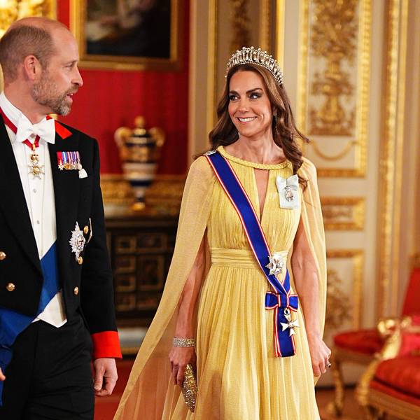 Prinz William und Prinzessin Kate treffen am 20. Oktober 2026 zum Staatsbankett auf Schloss Windsor ein. Anlass ist der dreitägige Staatsbesuch des Sultans von Oman