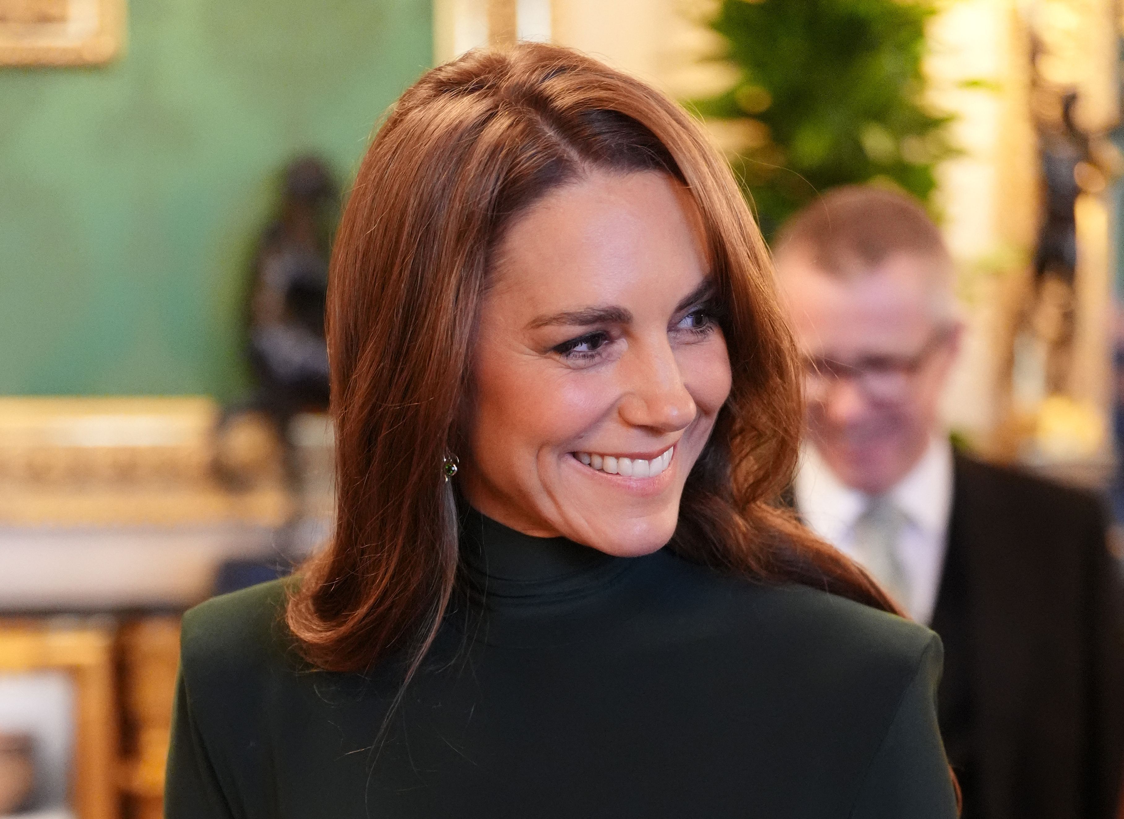 Prinzessin Kate empfing im Rahmen des Staatsbesuchs von Omans Sultan Haitham bin Tariq Al Said zu einem offiziellen Termin.