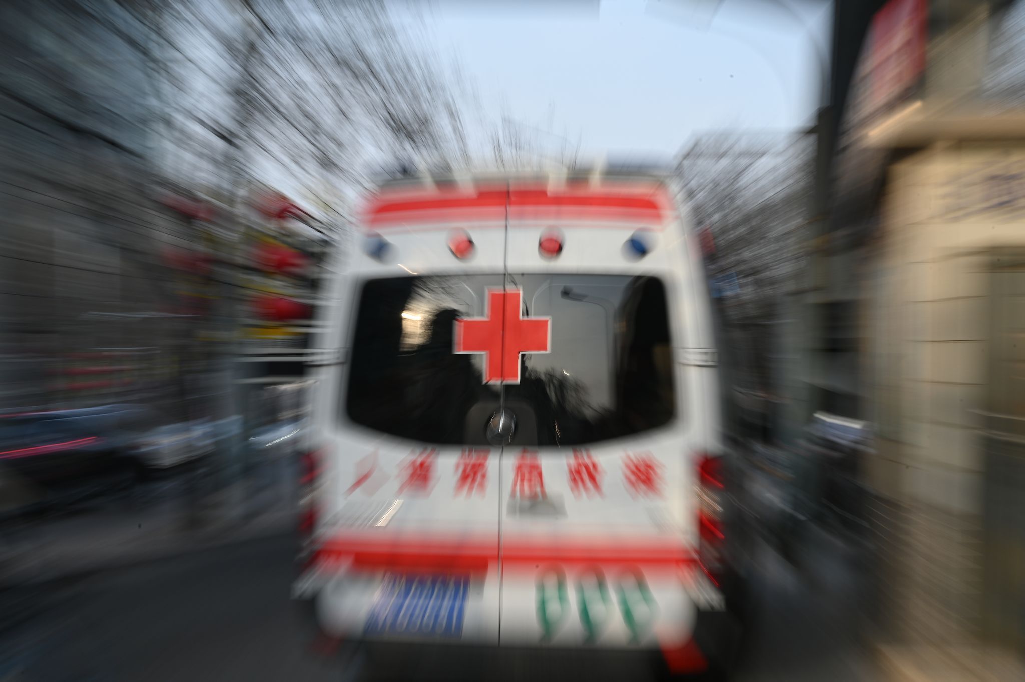 Krankenwagen in China