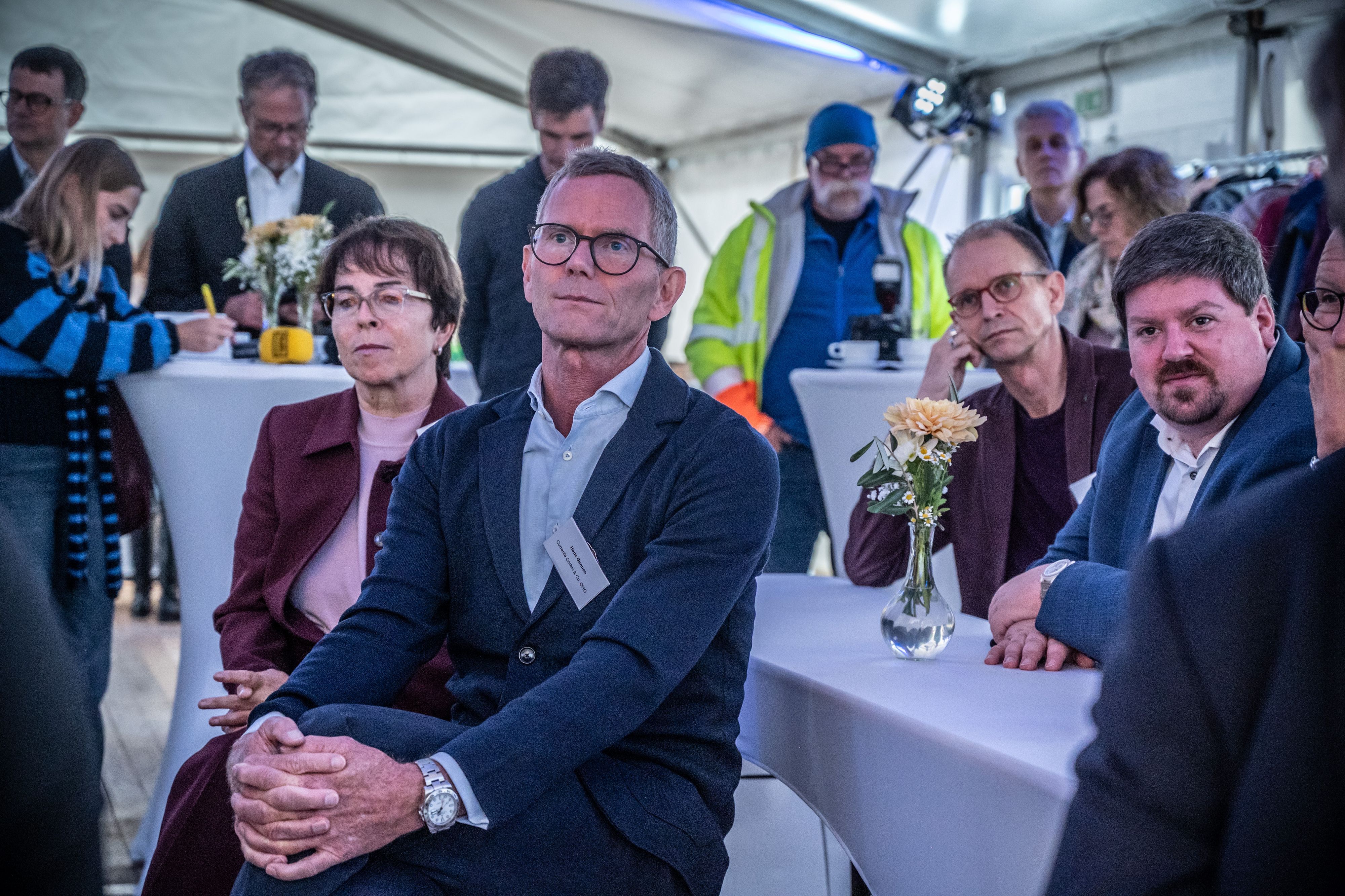 Grundsteinlegung Kläranlage Wupperverband in Bürrig Bild: Ralf Krieger