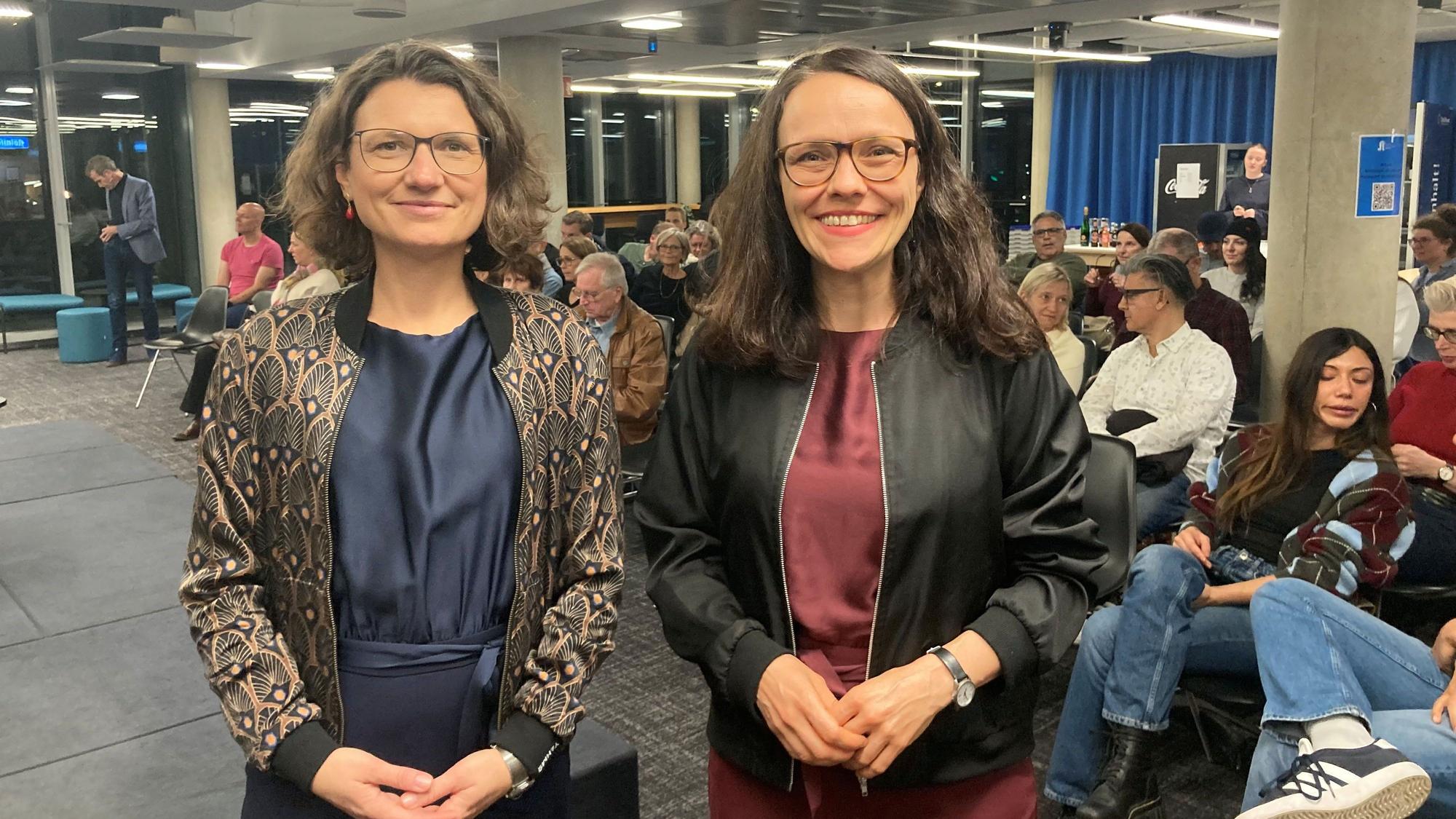 Gina Rosa Wollinger (l.) und Nicole Bögelein