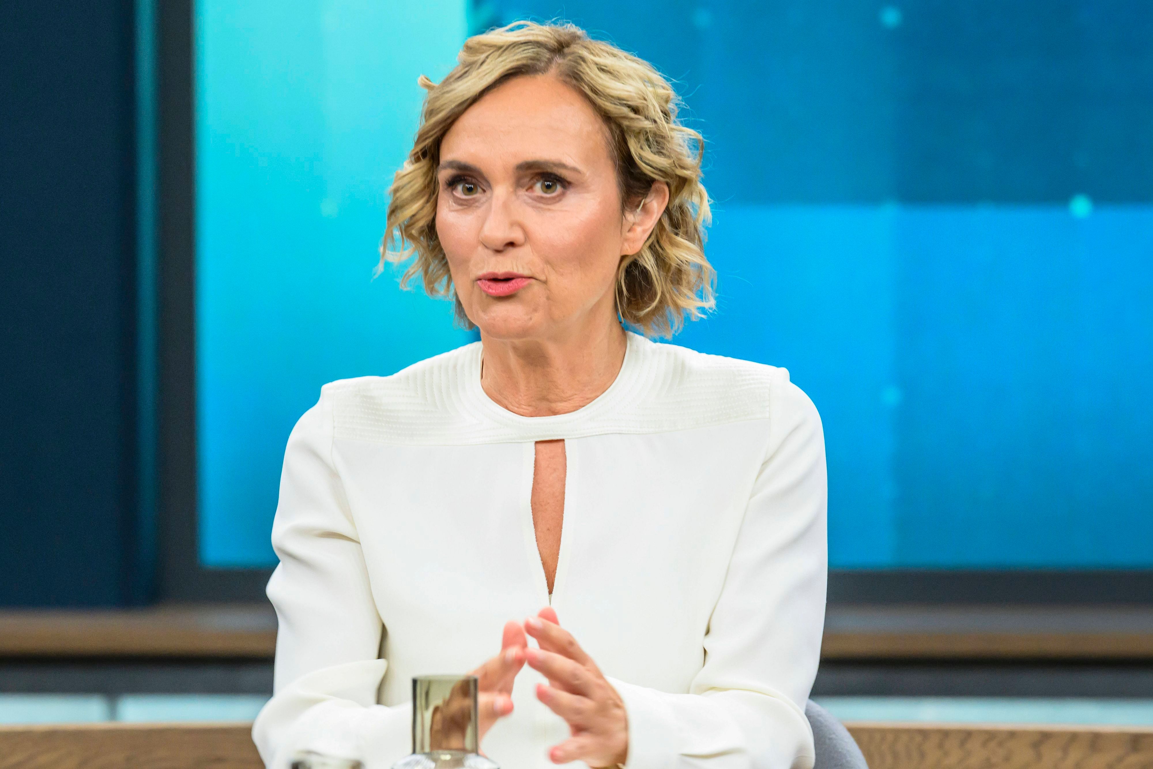 Seit 2024 moderiert Caren Miosga den Sonntagabendtalk der ARD