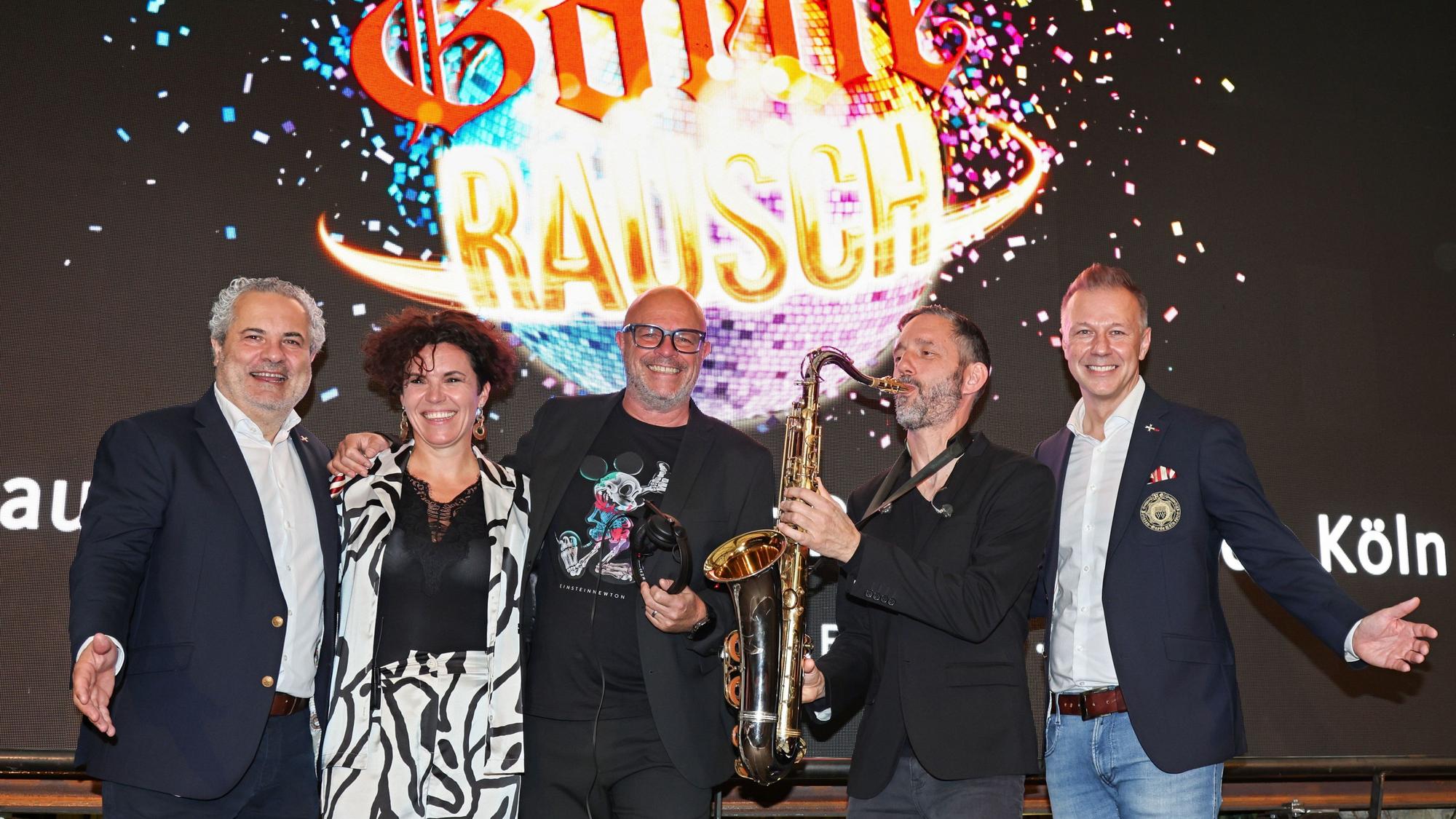 Dino Massi und Marcus Gottschalk präsentieren den „GardeRausch“.