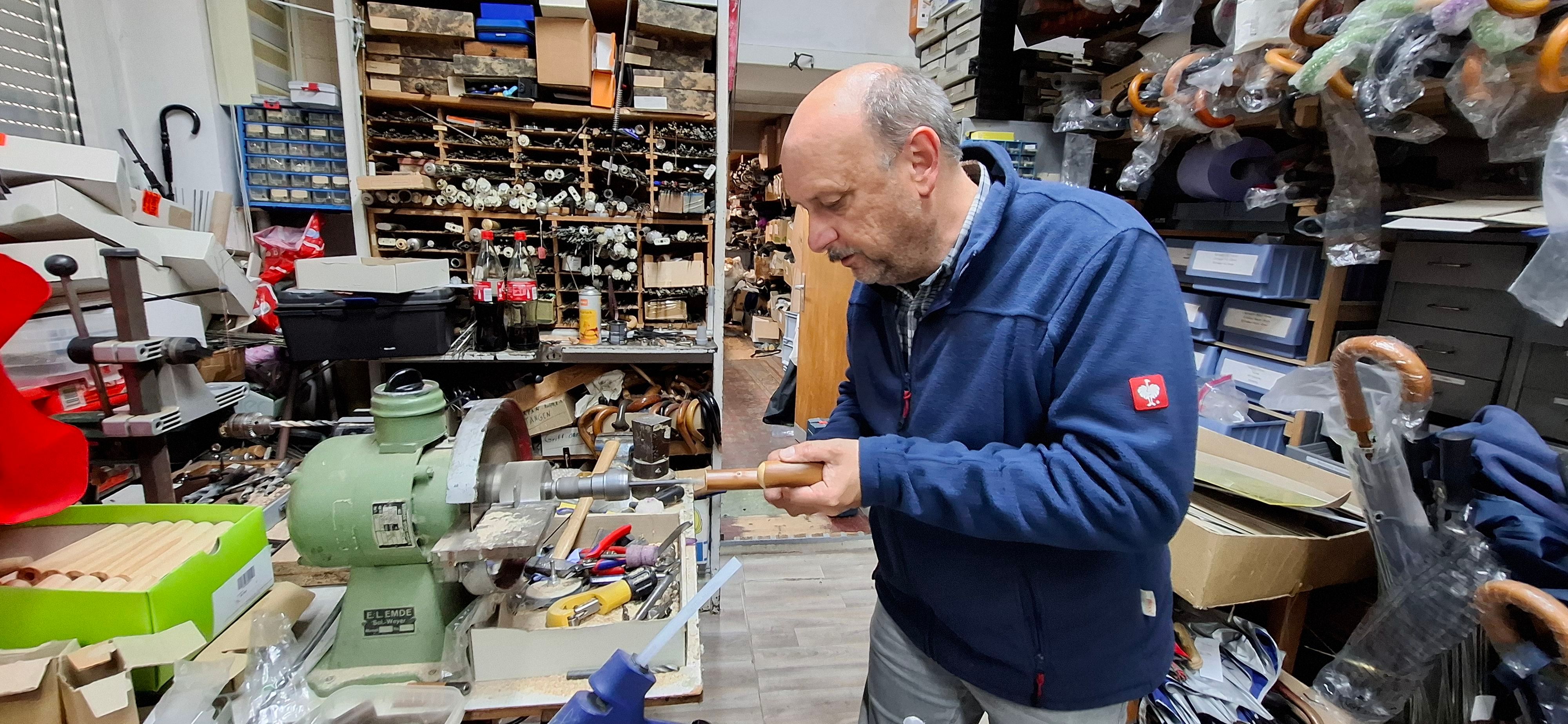 Geduld ist im Handwerk von Wolfgang Kappertz eine unverzichtbare Eigenschaft.