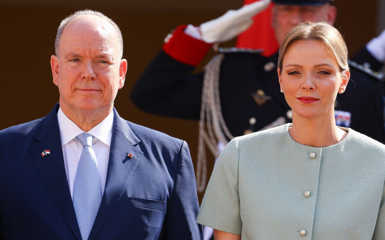 Fürst Albert II. und Fürstin Charlène trauern um ein Mitglied der monegassischen Fürstenfamilie. (Bild: 2025 Getty Images/Marc Piasecki)