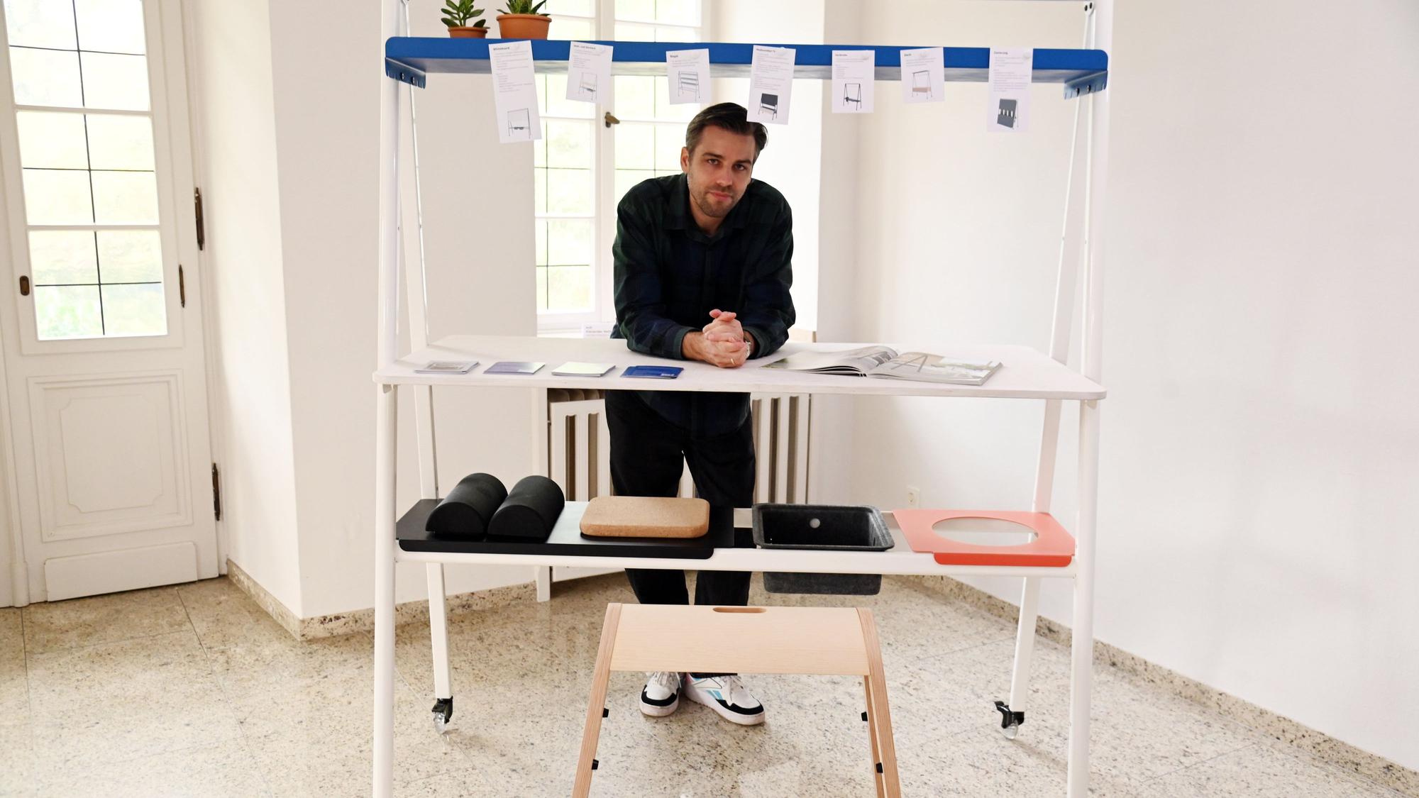 26.10.2026 Köln. Die Ausstellung Designers Tower (DT26) findet vom 27. bis 31. Oktober 2026 auf dem Gelände des historischen Weißhaus Wasserschlosses statt. Alexander Nettesheim. Foto: Alexander Schwaiger