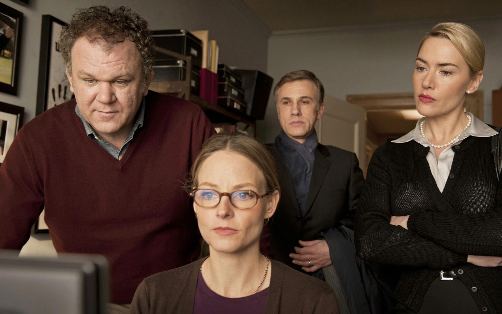 Wir sind ja alle kultiviert hier: Die Longstreets (John C. Reilly, links, Jodie Foster) und die Cowans (Christoph Waltz, Kate Winslet, rechts) wollen über die Rauferei ihrer Kinder reden. (Bild: ZDF/ARD Degeto/Constantin Film)