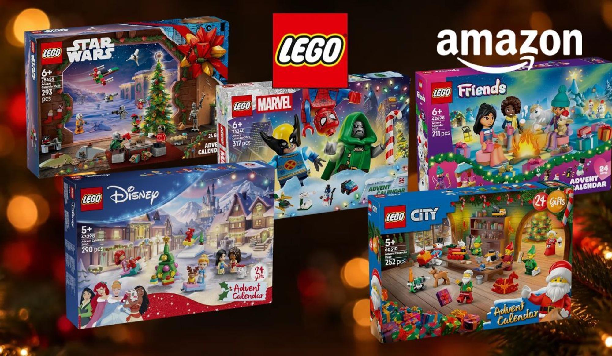 Die neuen Lego-Adventskalender 2026.