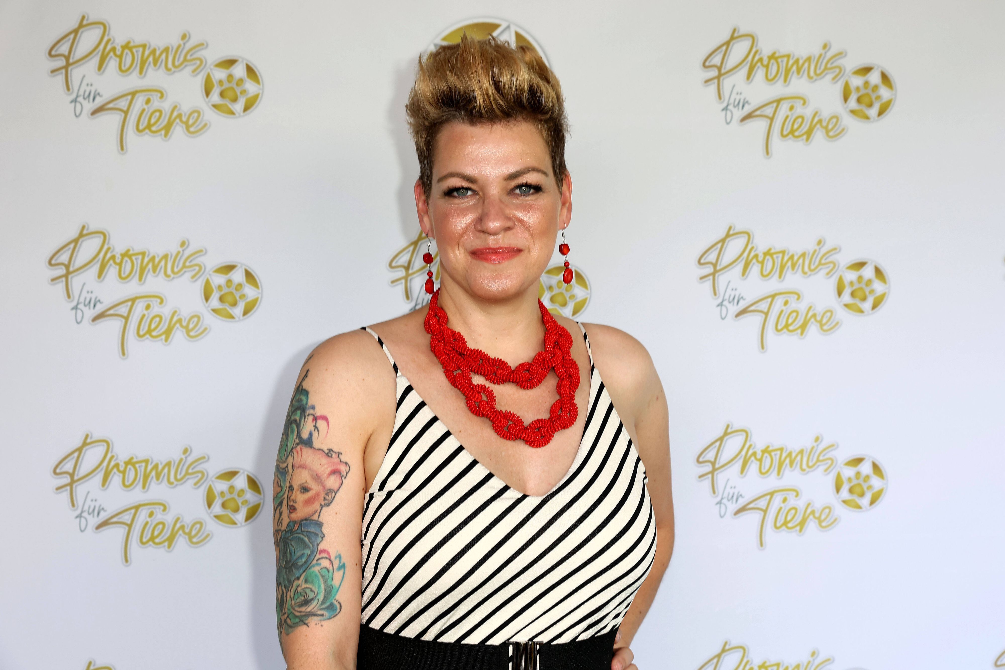 Franziska Knabenreich posiert.