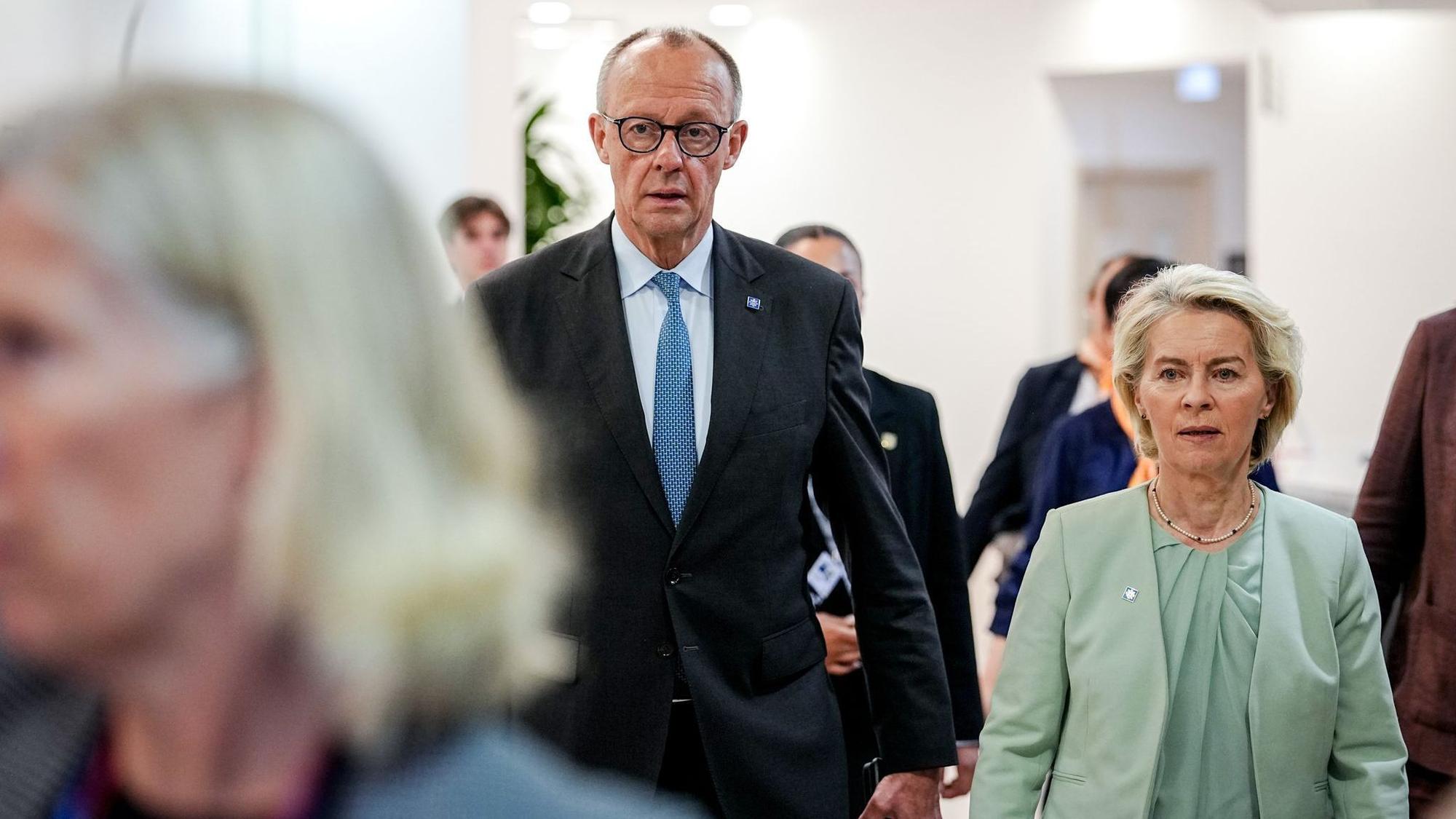 Friedrich Merz und Ursula von der Leyen