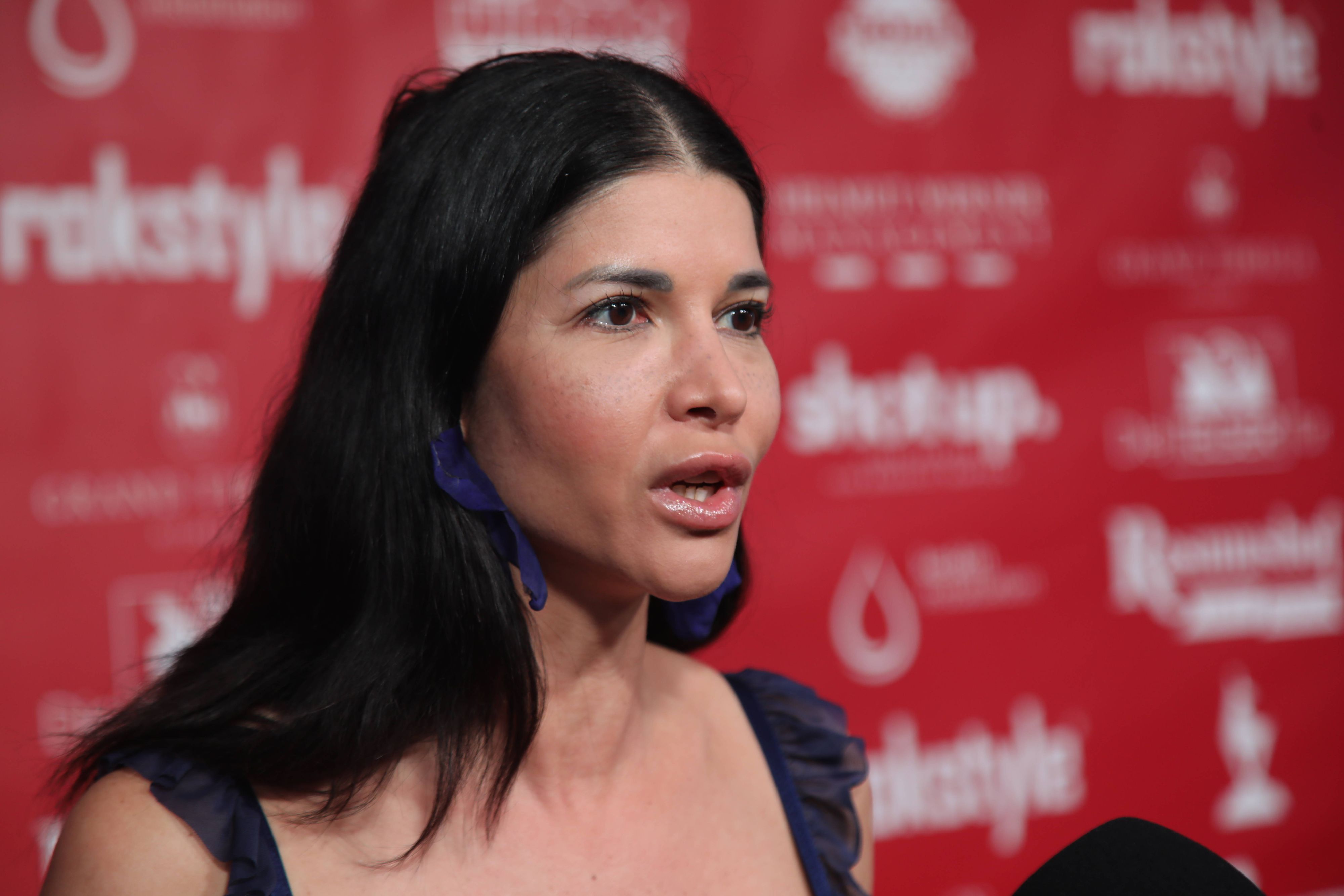 Micaela Schäfer bei der Premiere der RTL Dokuserie Heino - Karamba, Karacho, Kult im Filmtheater Kitzbühel.