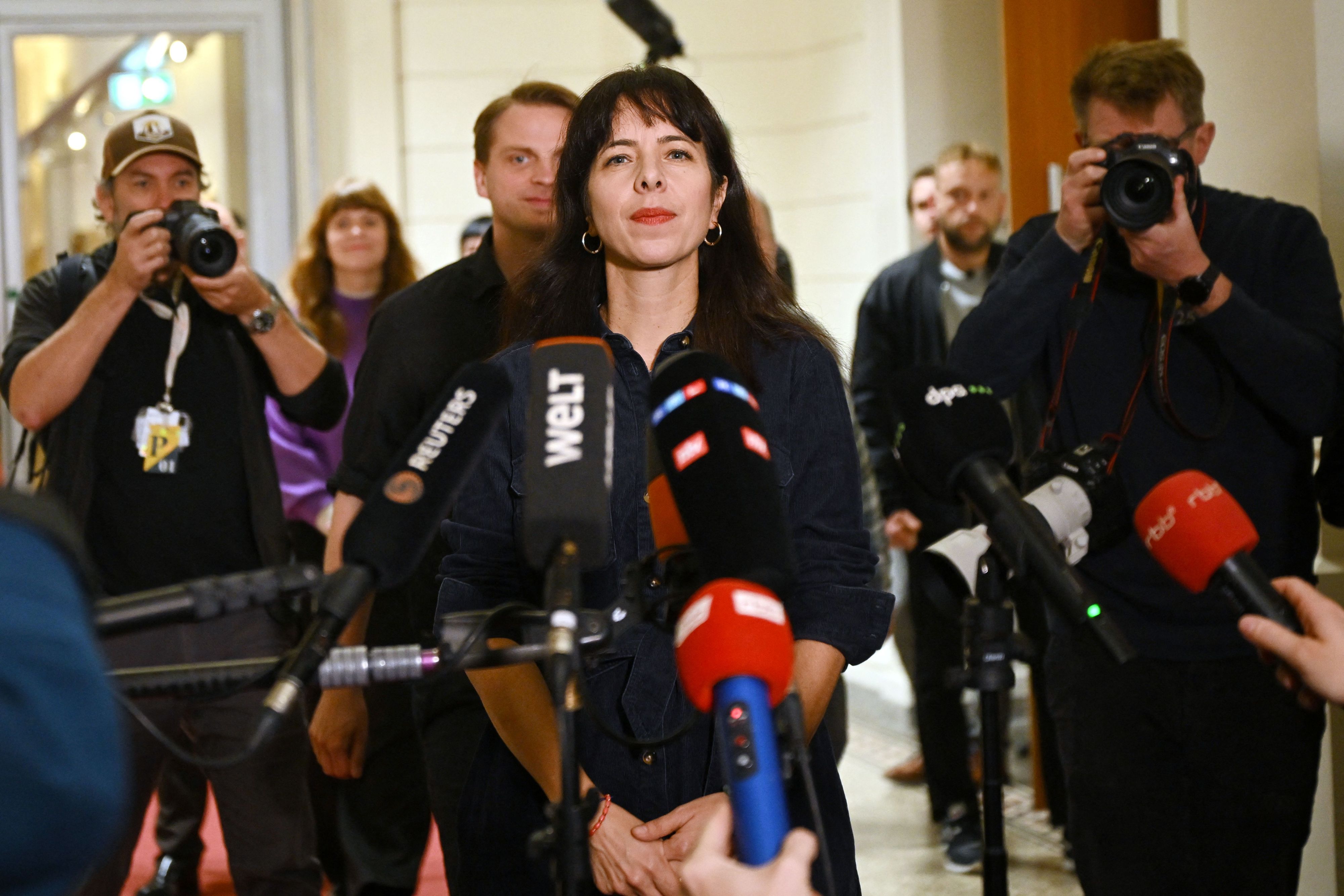In Erklärungsnot: die Fraktionsvorsitzende der Linken in Berlin, Elif Eralp