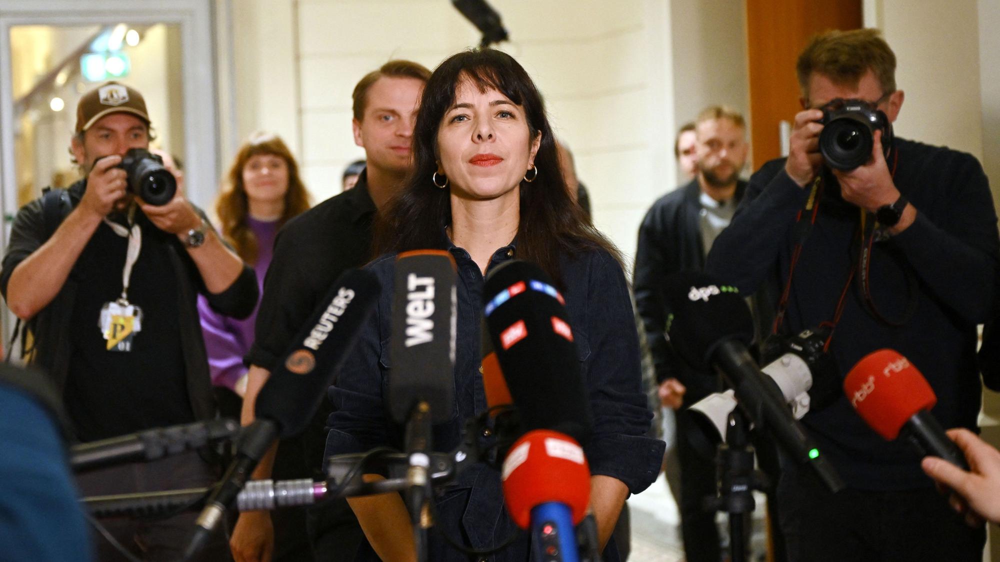 In Erklärungsnot: die Fraktionsvorsitzende der Linken in Berlin, Elif Eralp