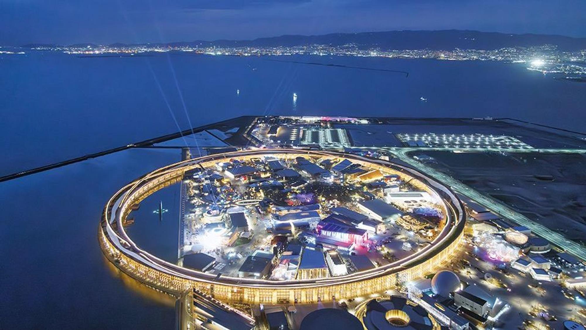 Der „Große Ring“ der Expo 2025 in Osaka, Japan, 2025