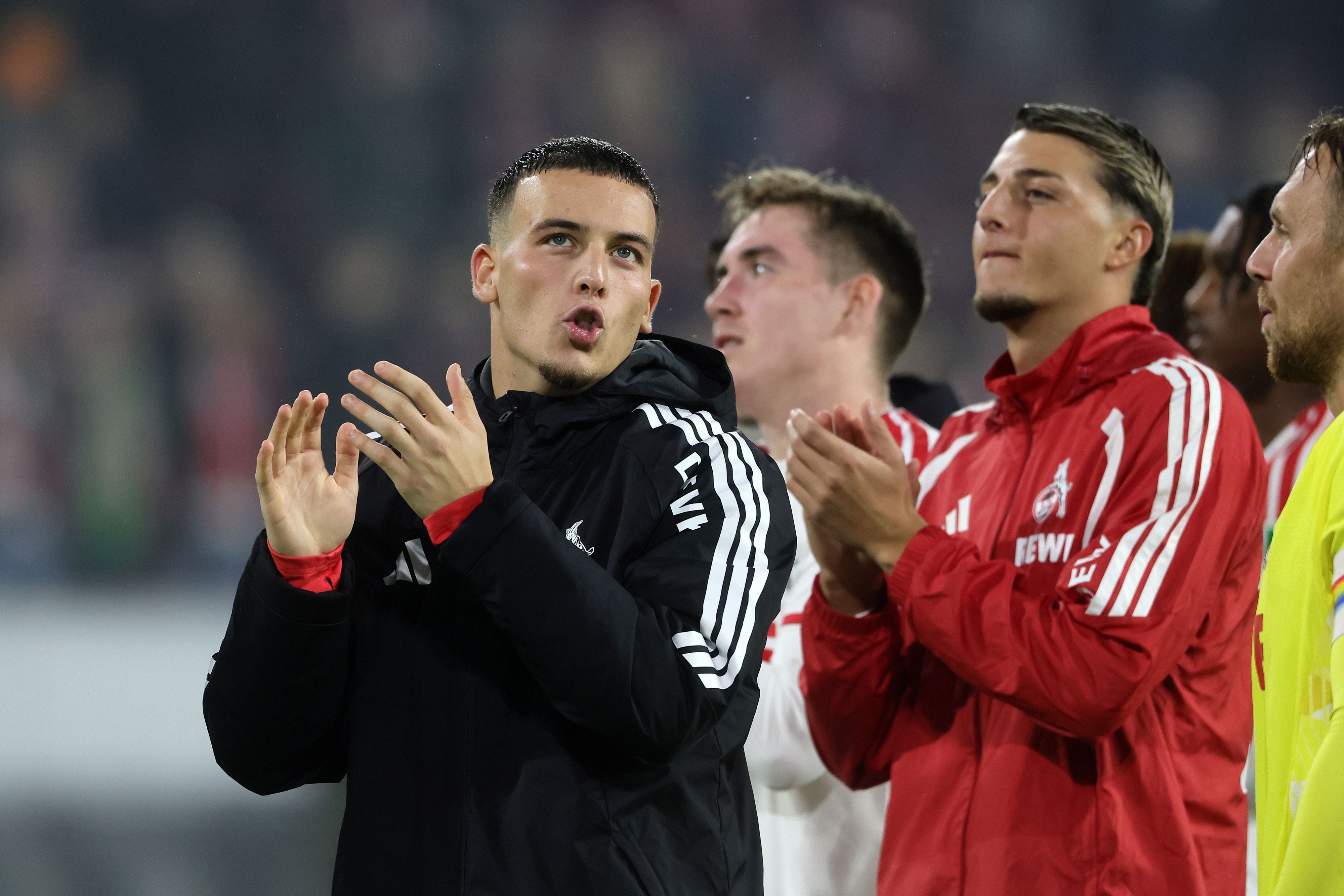 Bislang nur zum Jubeln gemeinsam für den FC auf dem Platz: Said und Malek El Mala.