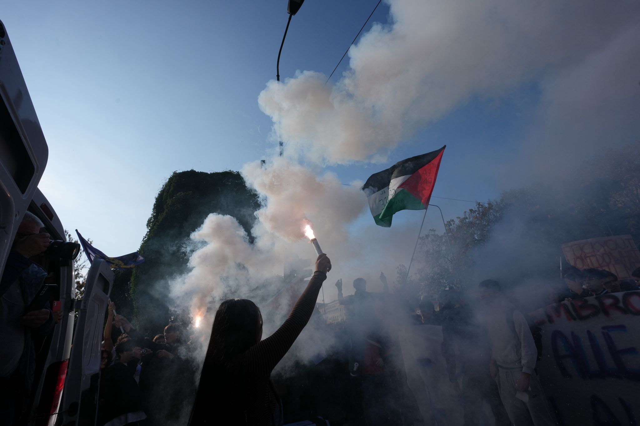 Generalstreik in Italien - Mailand