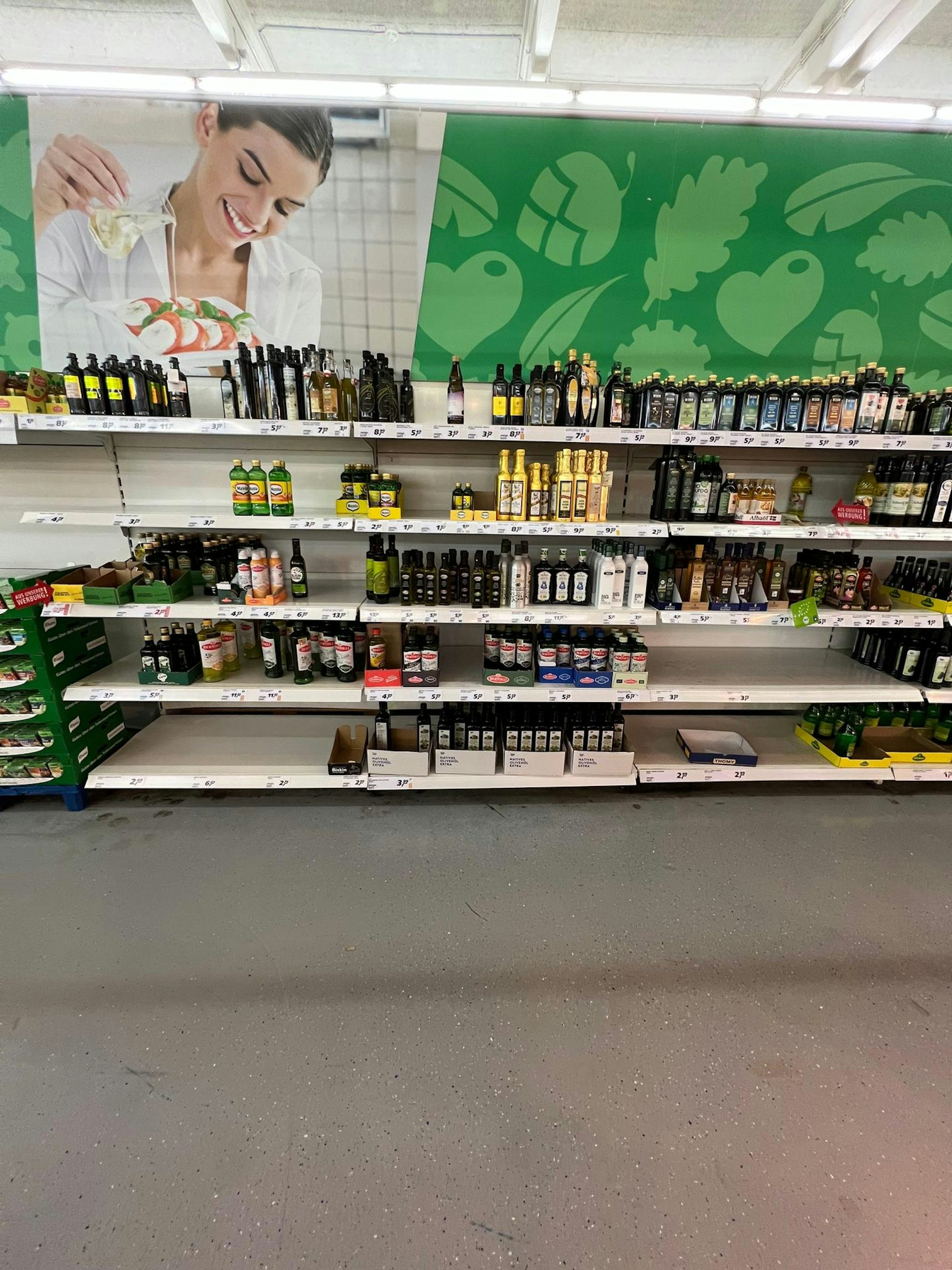 Supermarkt Öl