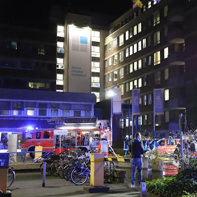 Düsseldorf Brand Marien-Hospital 1