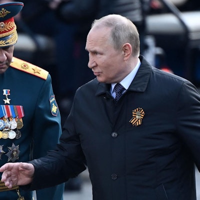 Putin 9. Mai Shoigu