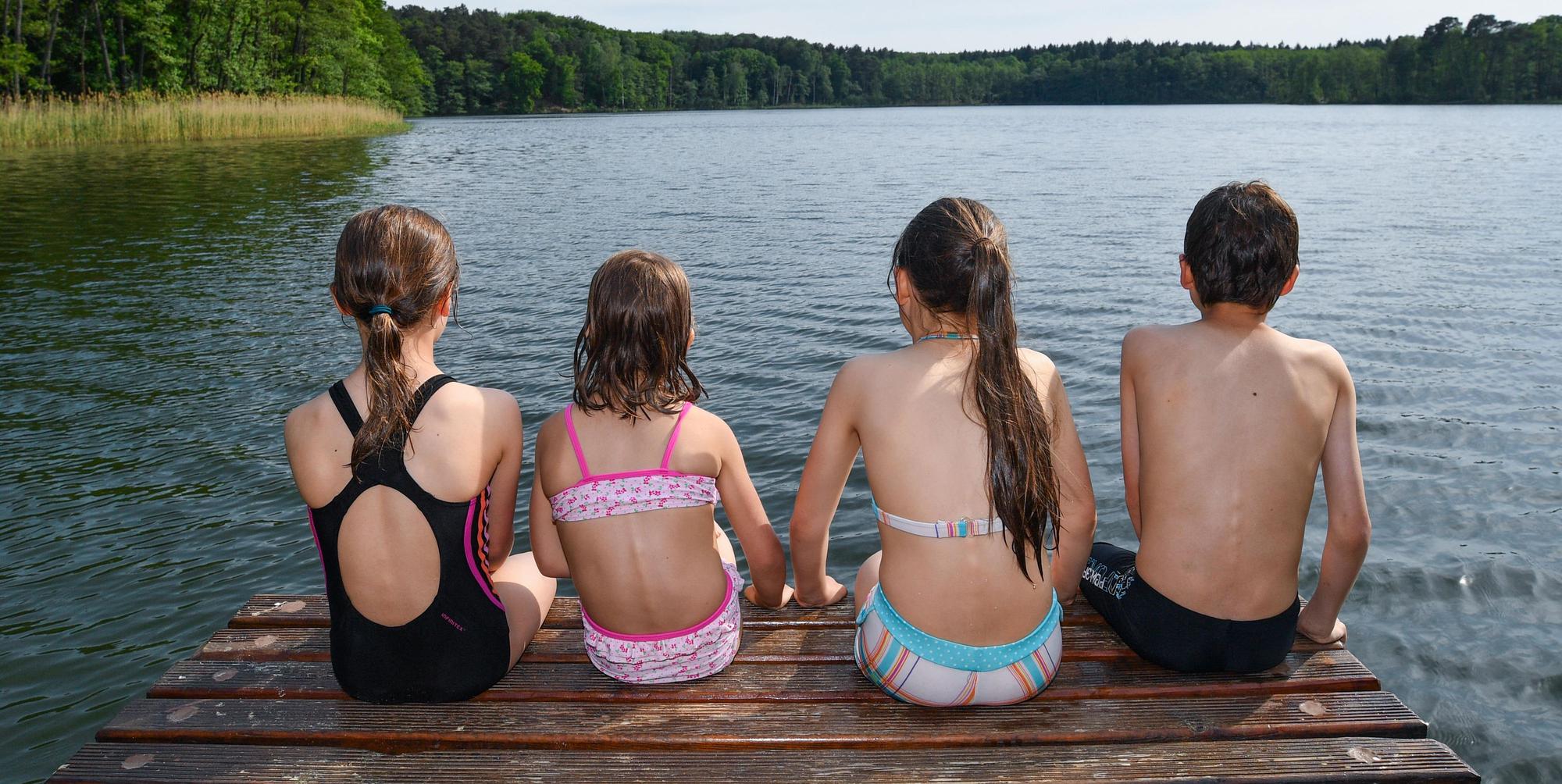Ferien BAdesee Kinder dpa