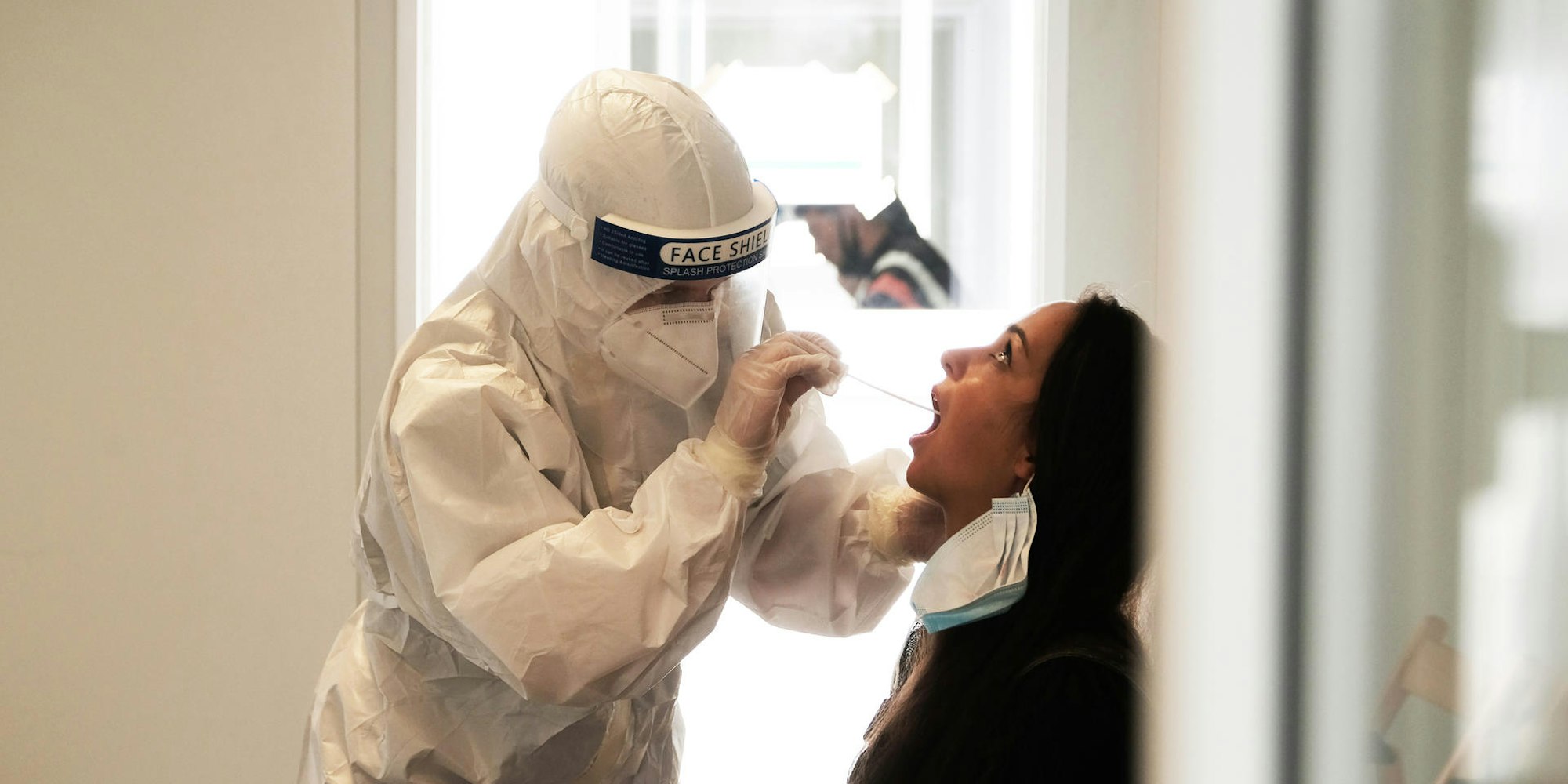 Testzentrum Corona HBF