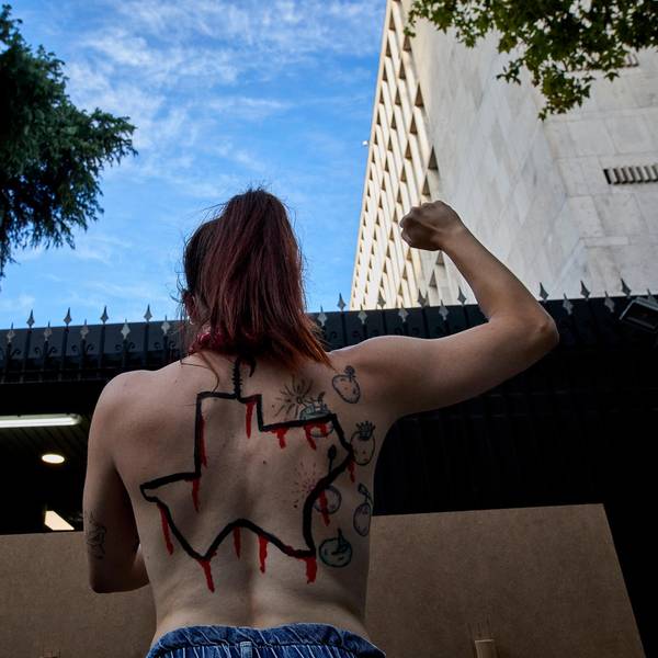 Protest Abtreibungsgesetz Texas 260222