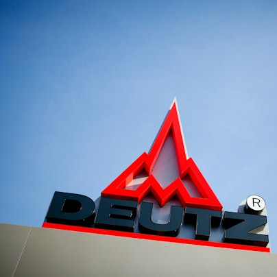 Deutz-Logo am Firmensitz in Porz