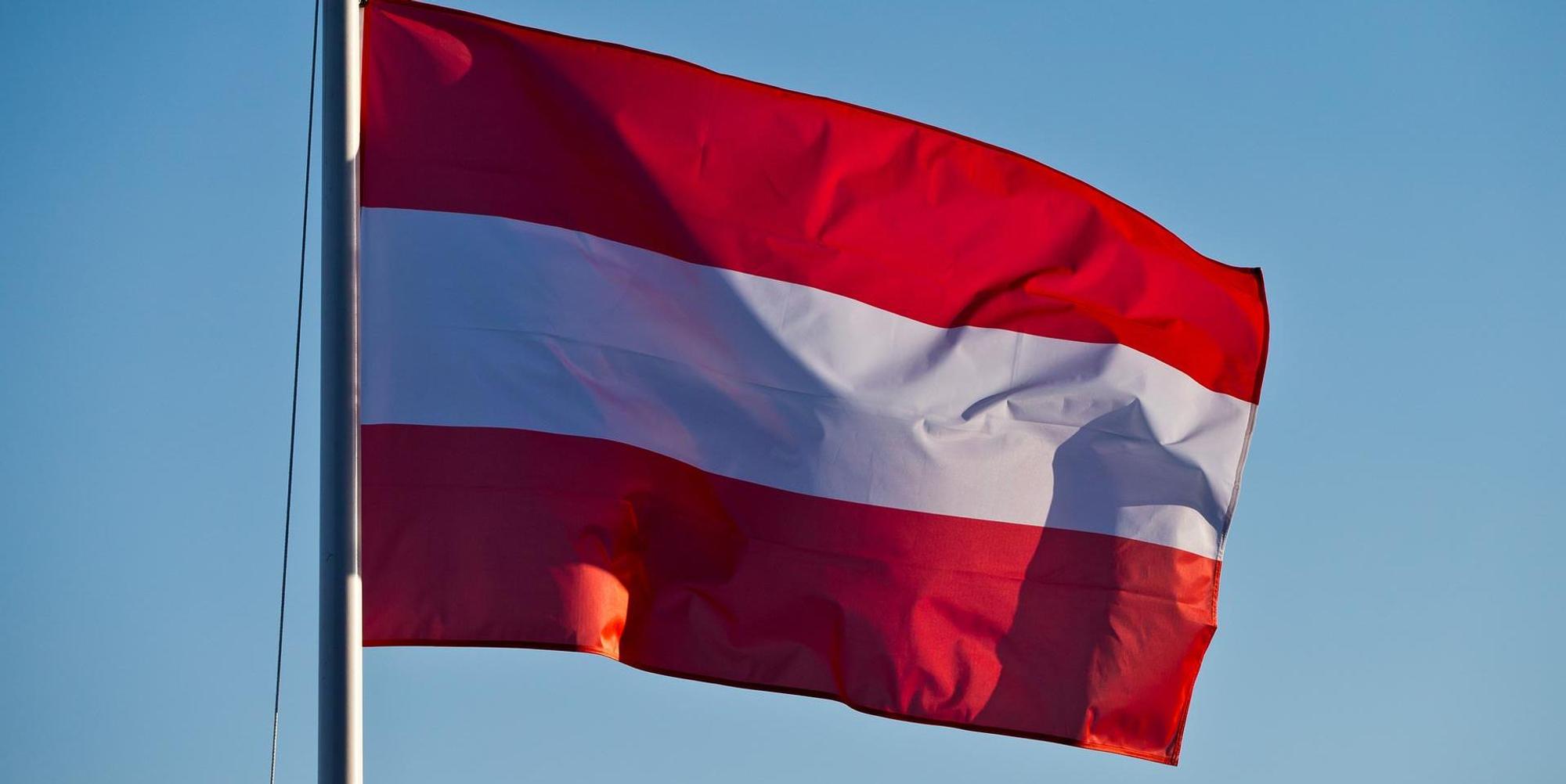 Österreich Fahne Symbol