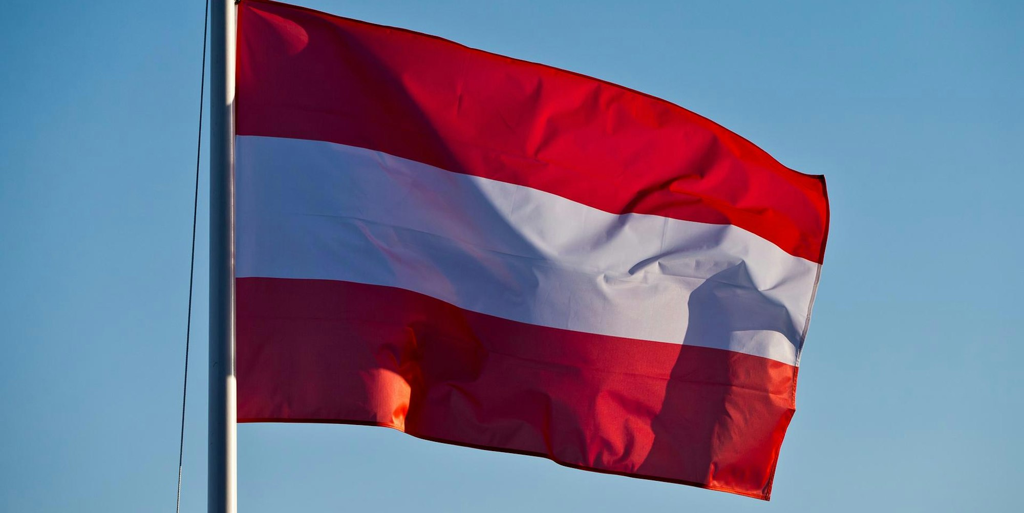 Österreich Fahne Symbol