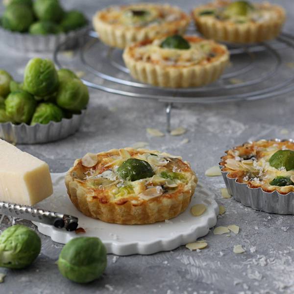 quiche mit rosenkohl