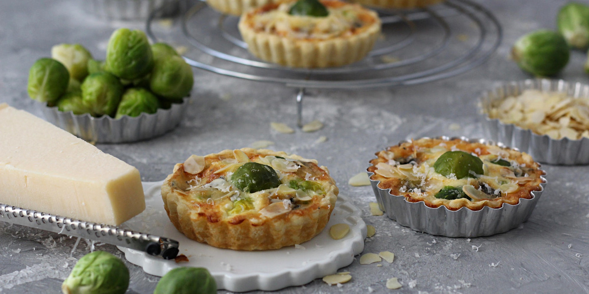 quiche mit rosenkohl