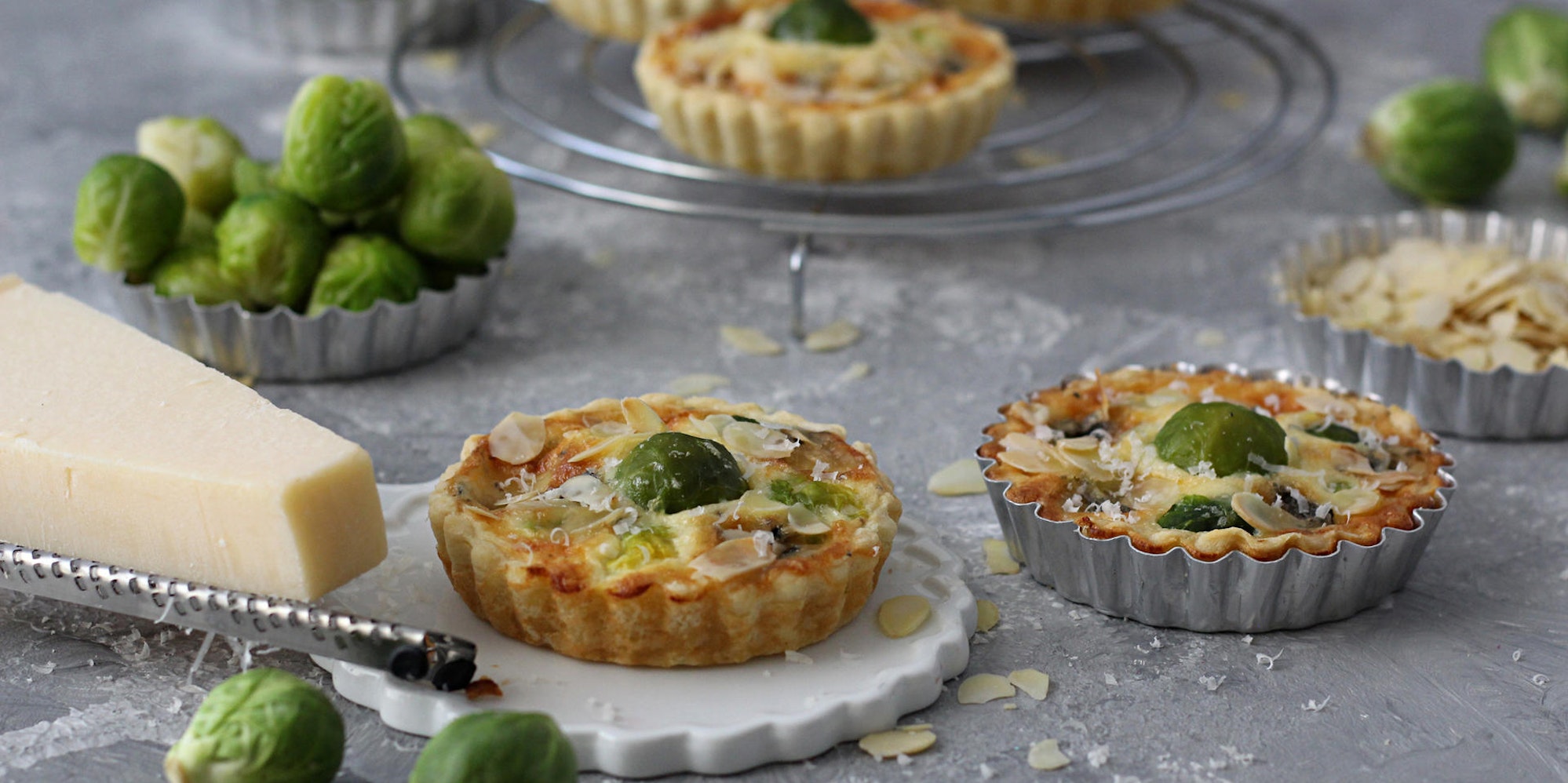 quiche mit rosenkohl