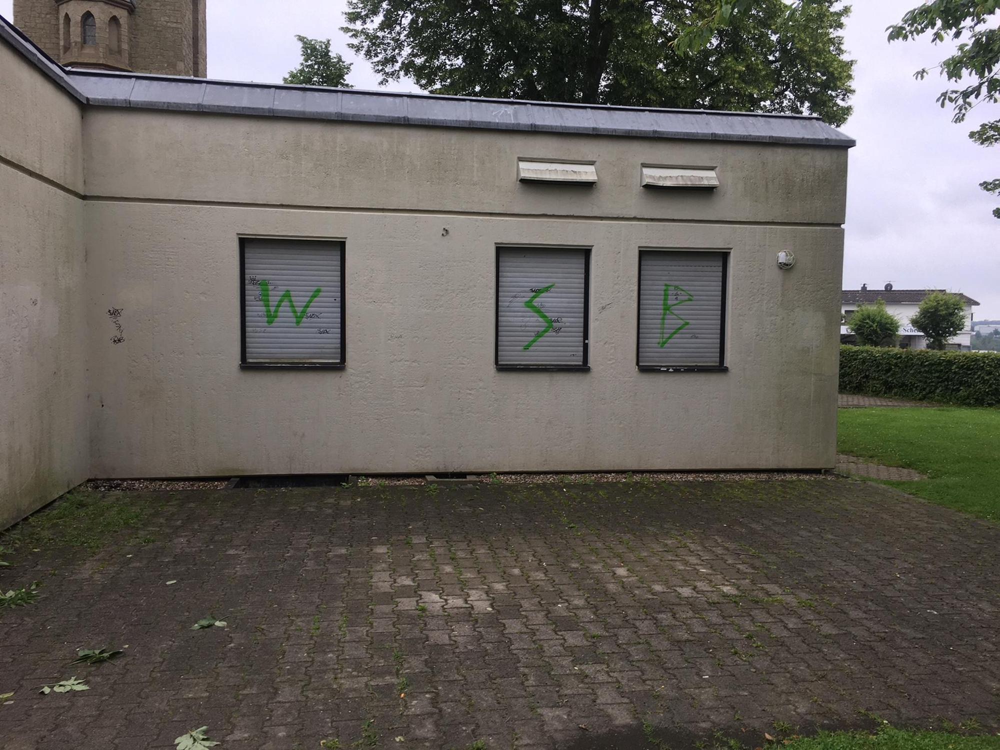 Vandalismus Kirche Kürten_4