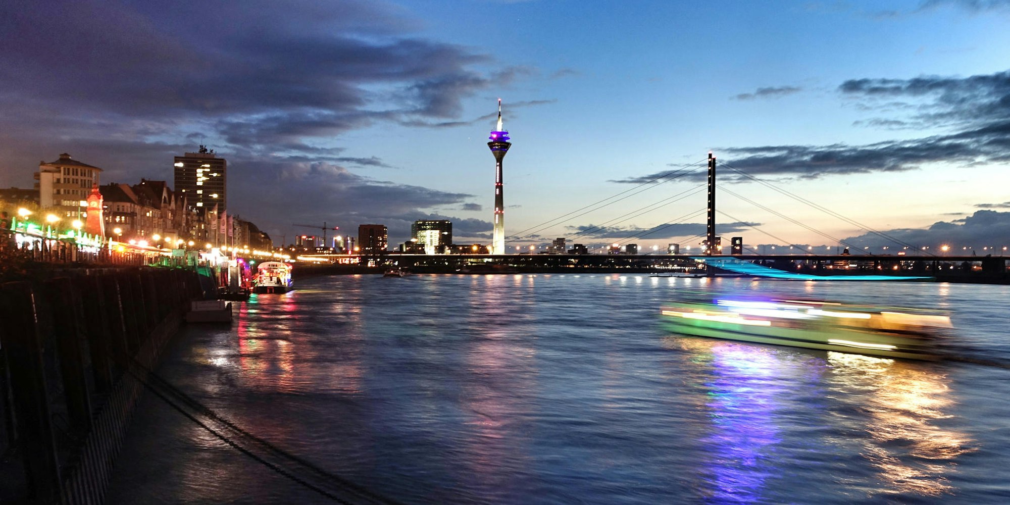 Düsseldorf Abends 2017