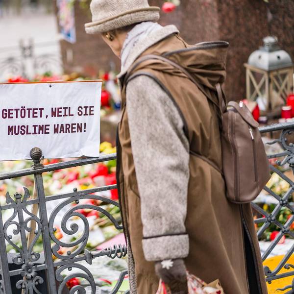 Hanau Blumen Schild