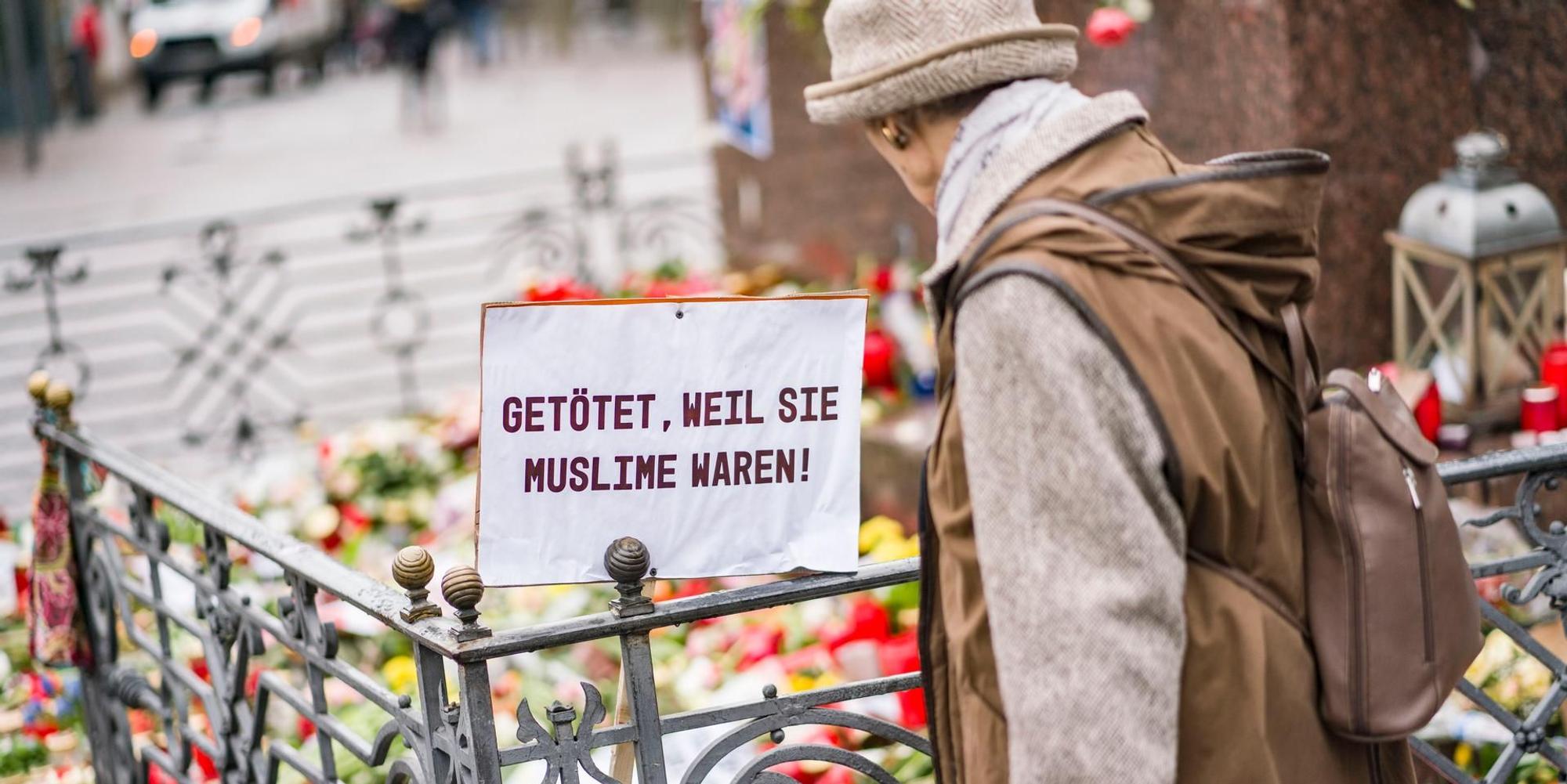Hanau Blumen Schild