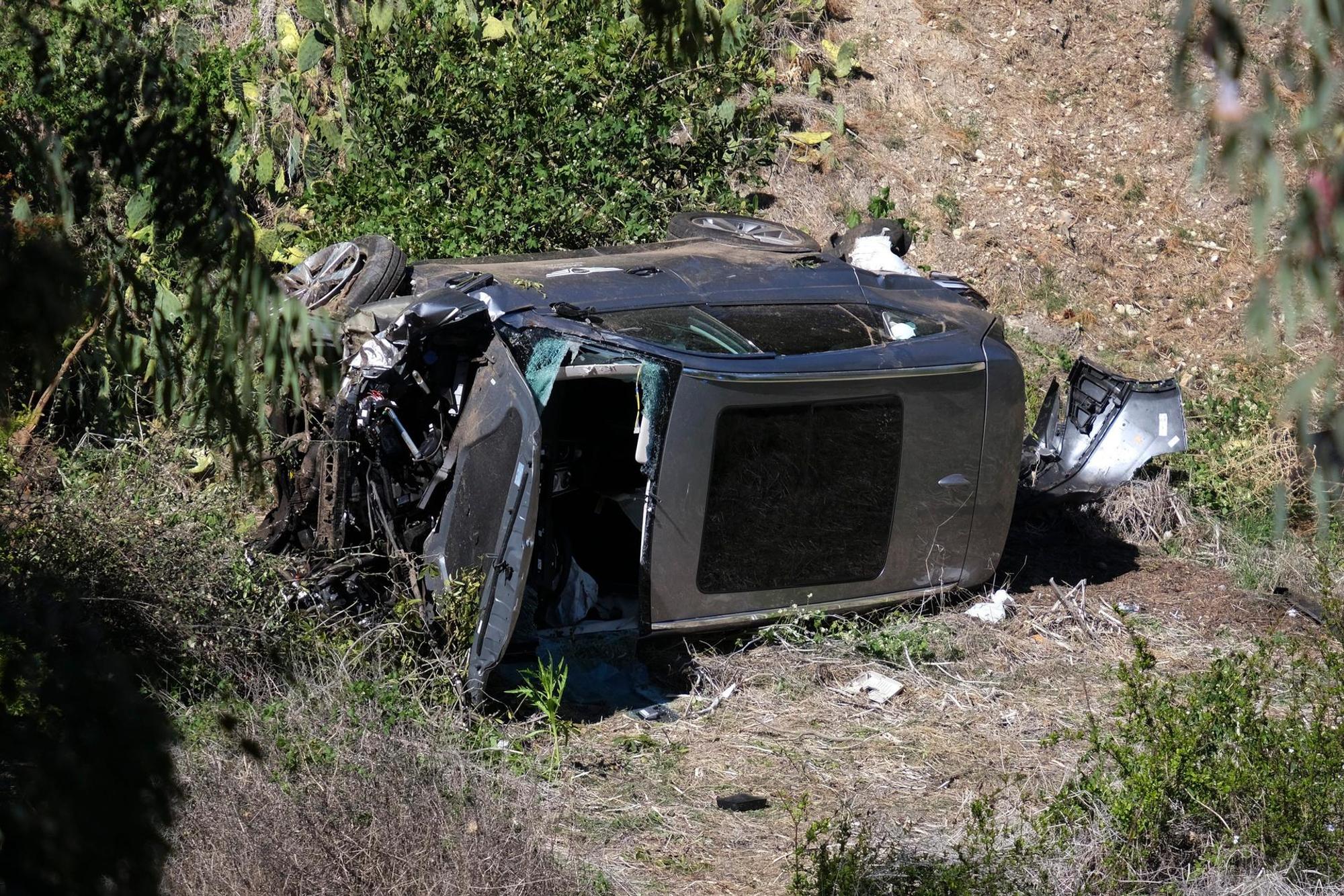 Tiger Woods Crash