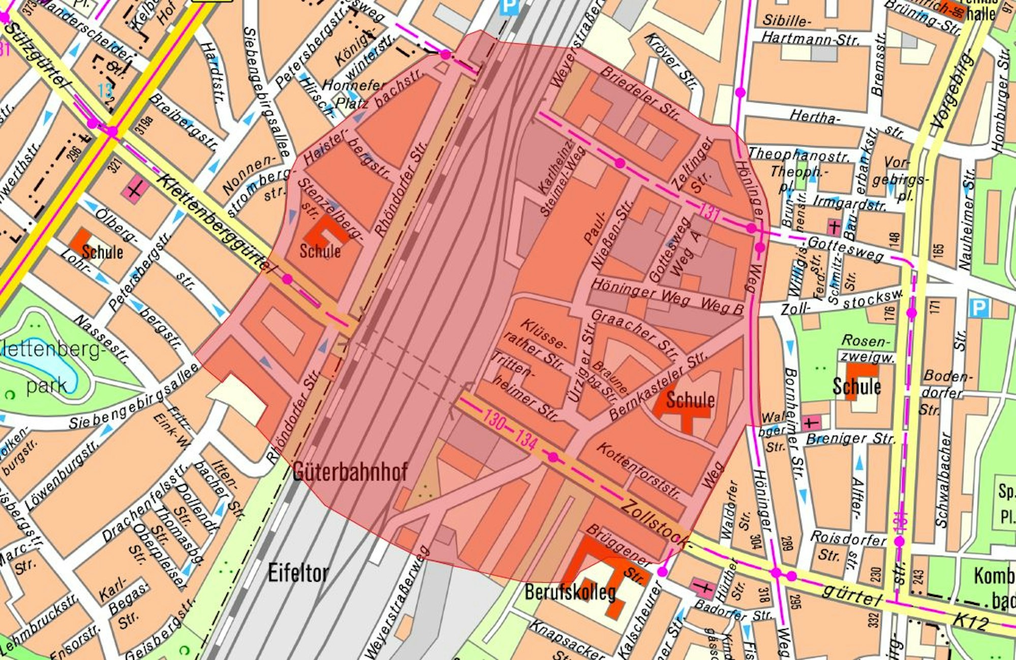 Evakuierung Zollstock