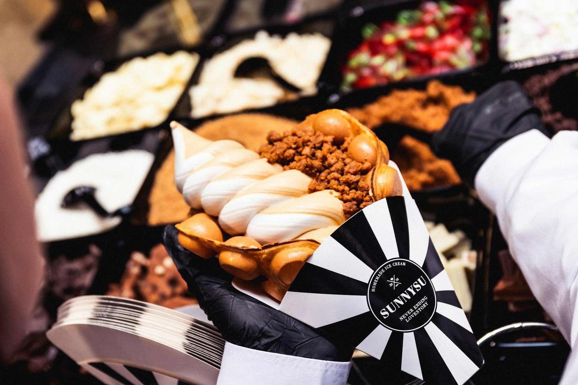 Bubble Waffel SUNNYSU