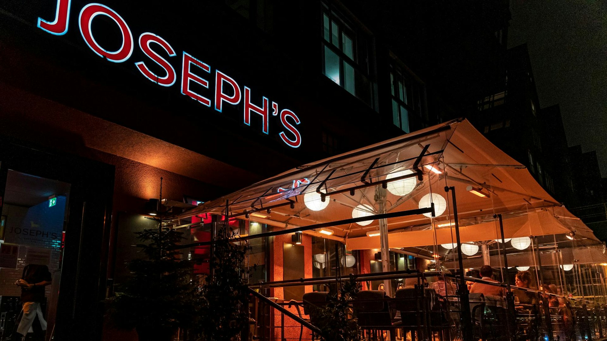 Das Restaurant Joseph's am Rhein.