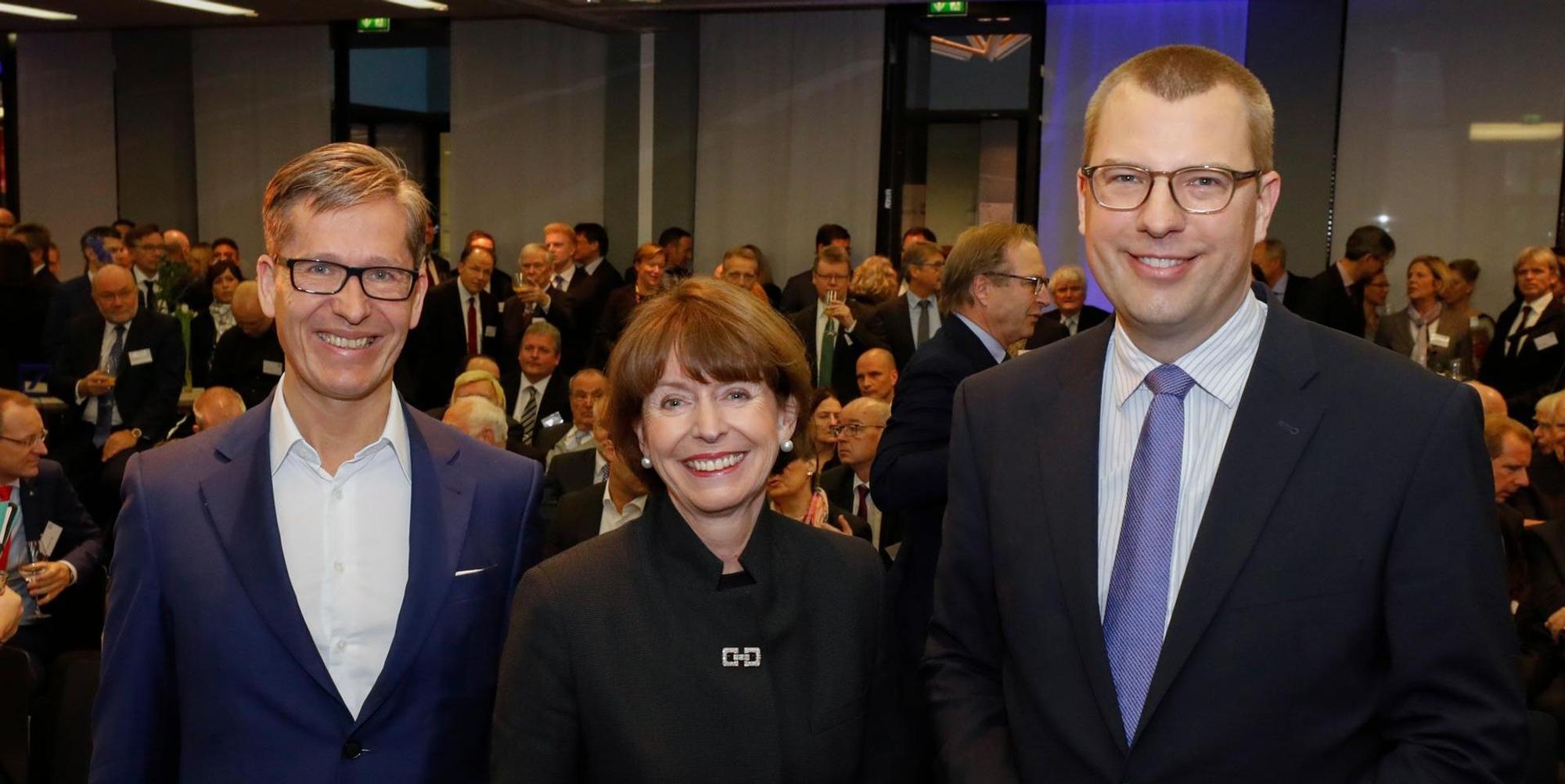 Frank Strauß; Henriette Reker und Matthias Buck