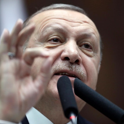 Demo gegen Erdogan DPA