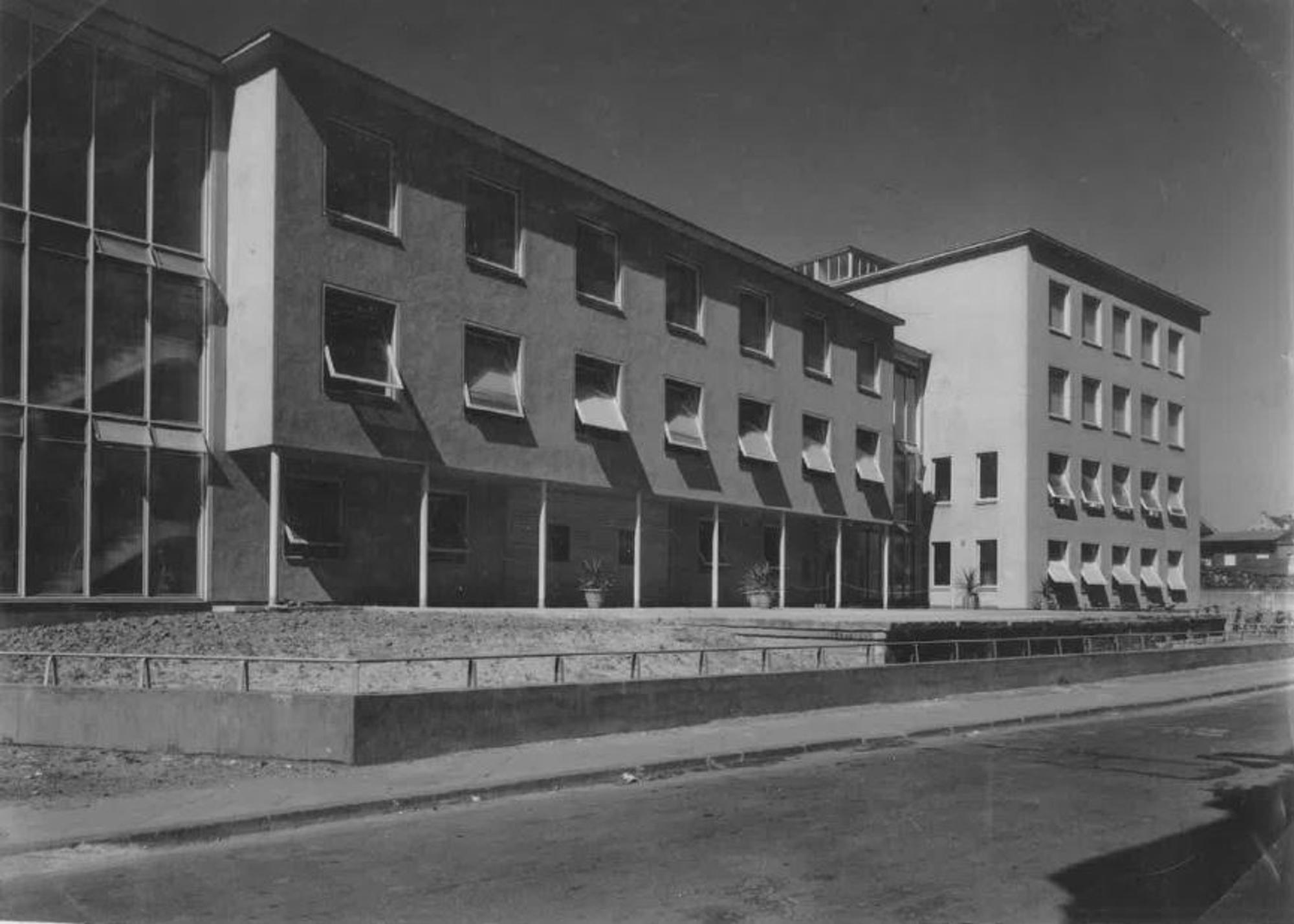 St.-Josef-Krankenhaus 1955 Außenansicht Credit Stadtarchiv Leverkusen